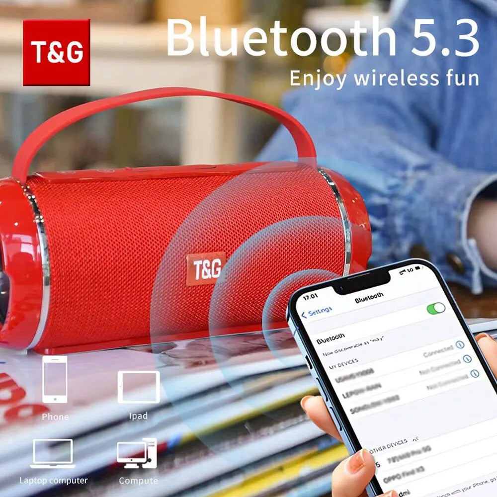 Waterproof Bluetooth Speaker TG116c Wireless