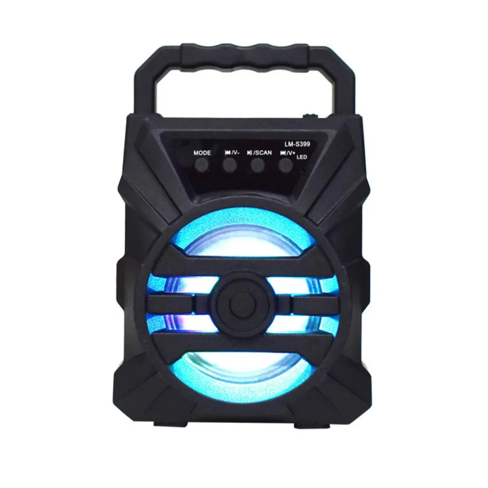 Wireless Speaker Sound Box High Power BT Speakers Tf Udisk Karaoke Handheld Sound Subwoofers For Dancing