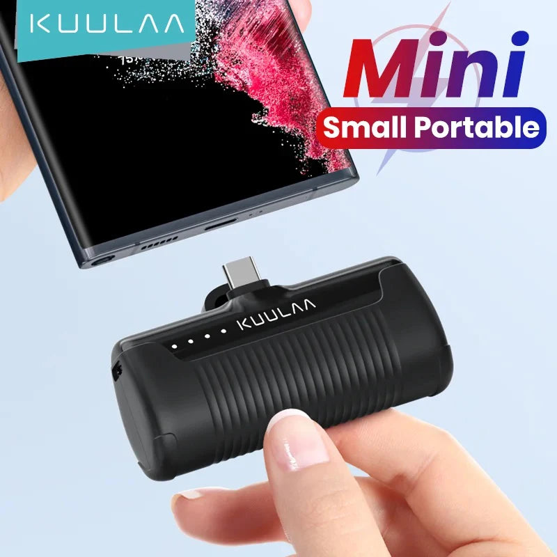 KUULAA Mini Power Bank 4500mAh - Multi