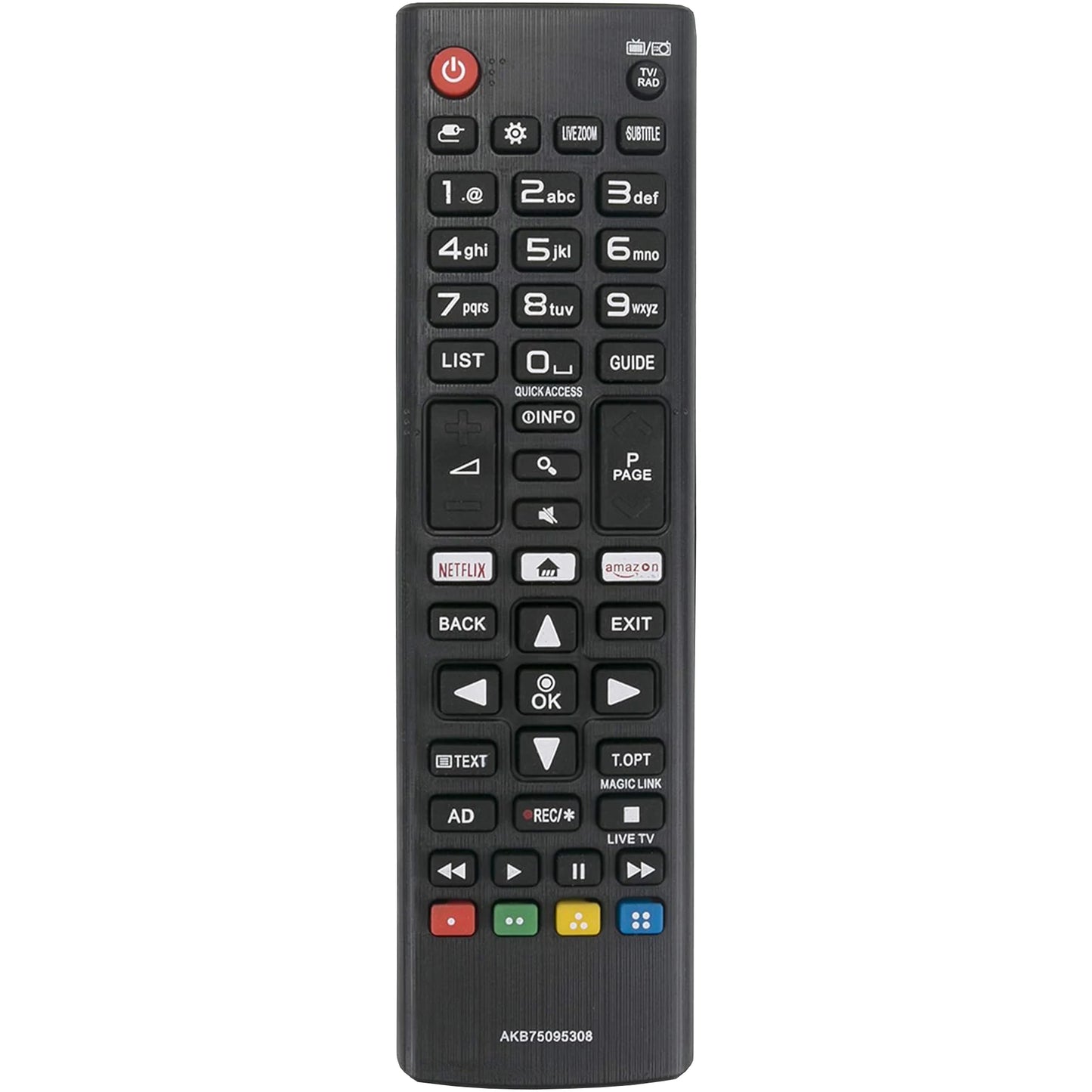 AKB75095308 Universal Remote Control for TV32LJ610V 43UJ634V 49UJ634V 55UJ634V 65UJ634V 43UJ6309 49UJ6309 60UJ6309 65UJ6309