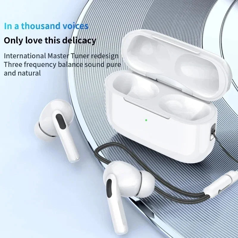 2025 New Air Pro True Wireless Bluetooth Earphones Headphones HiFi Sound Low Latency Noise Reduction Earbuds for IPhone Android