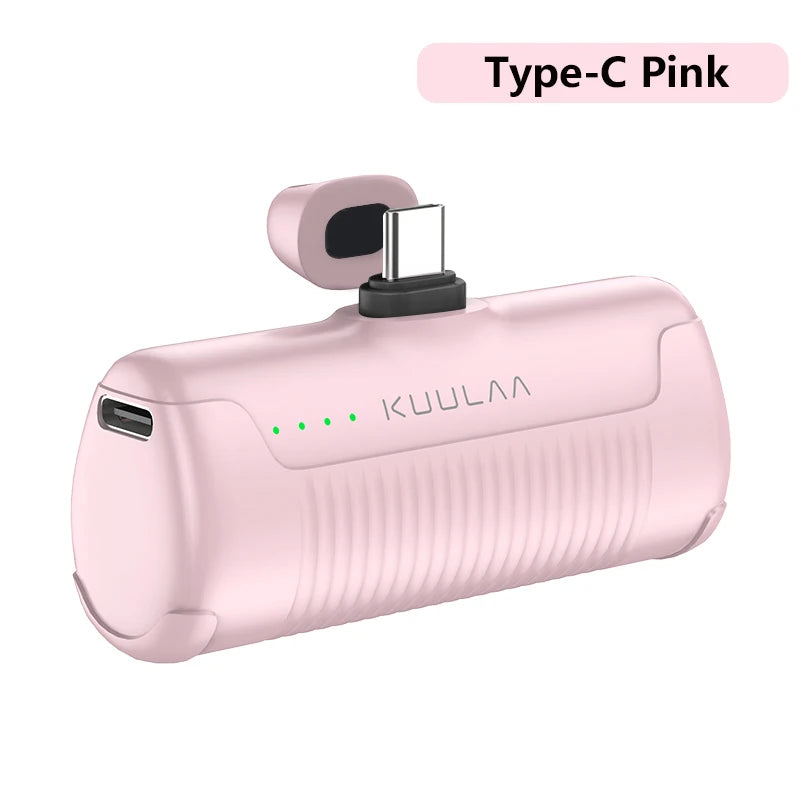 KUULAA Mini Power Bank 4500mAh - Multi