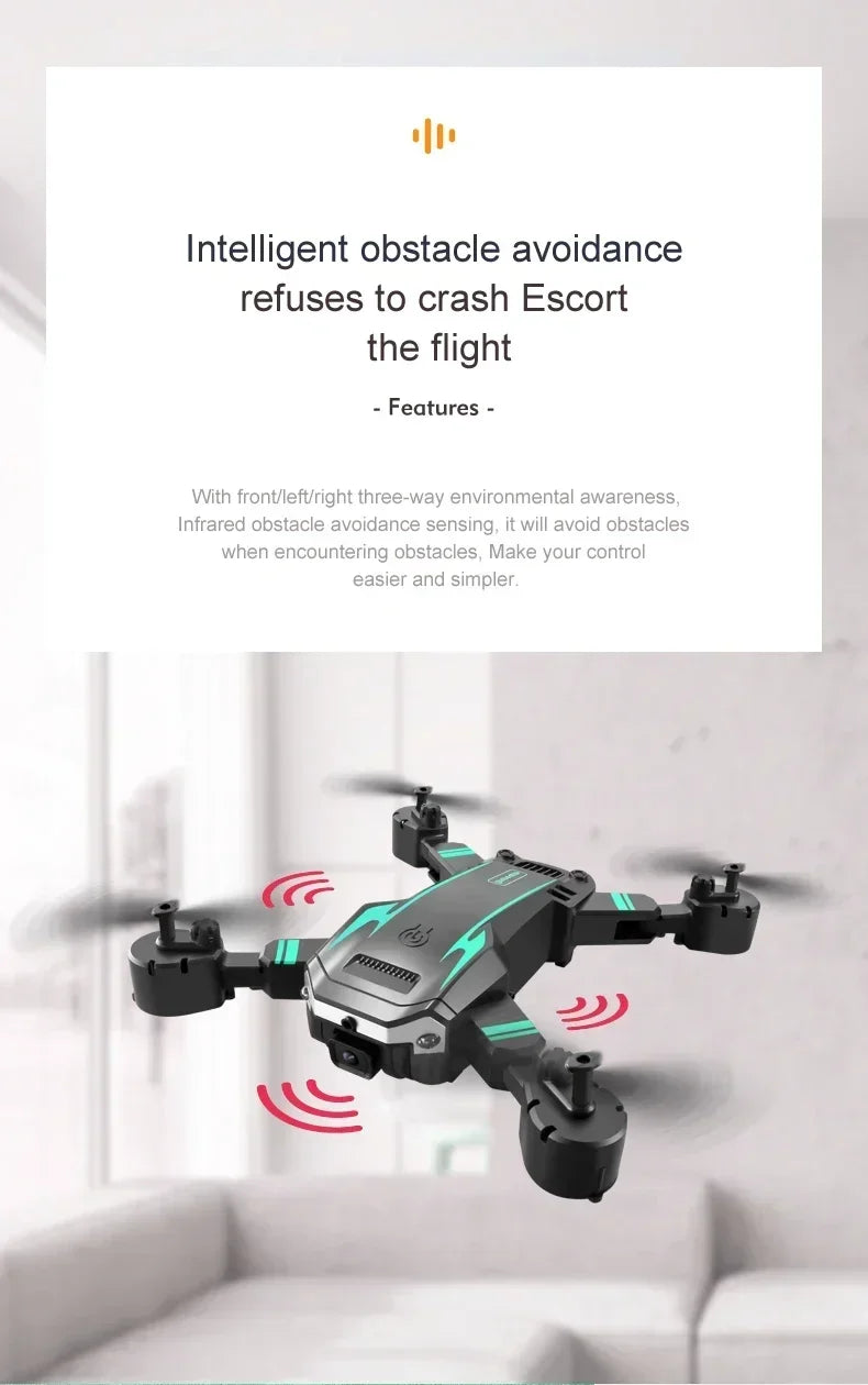 Xiaomi Mini G6 Drone 8K GPS Professional HD Aerial Photography Qual-Camera Omnidirectional Obstacle Avoidance Quadrotor Toys