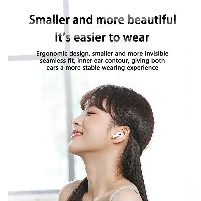 Air Pro4 Original Wireless Earphones Dual In Ear Headphones Ultra Long Standby Running Bass Sport Earburd Music Headset with Mic