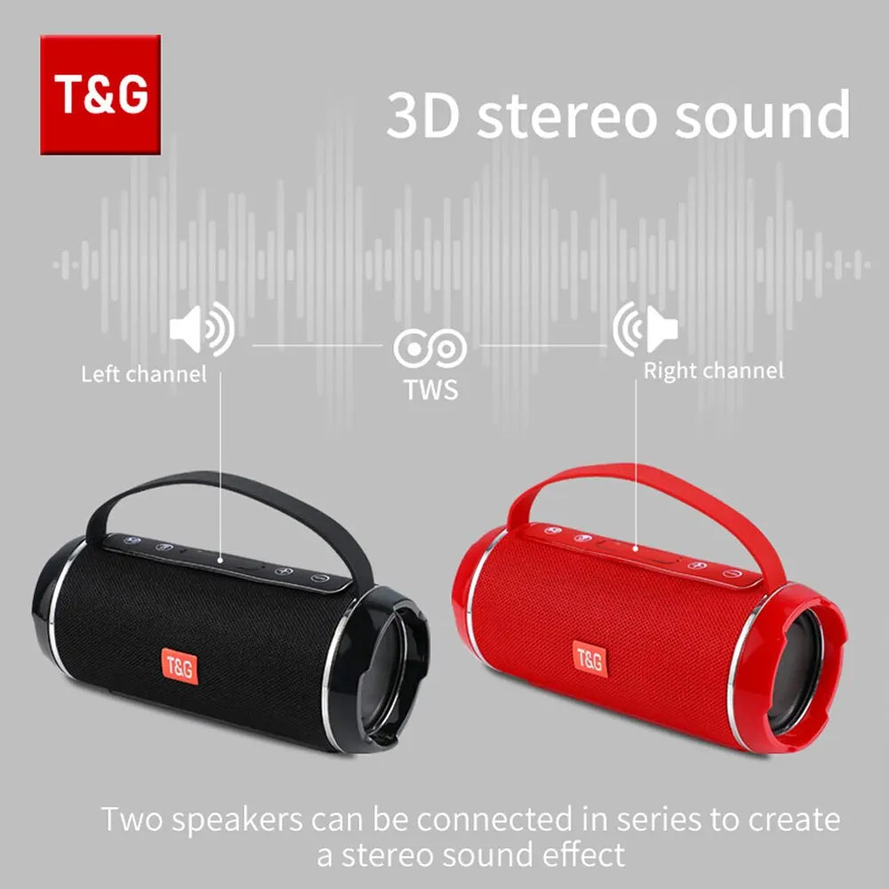 Waterproof Bluetooth Speaker TG116c Wireless