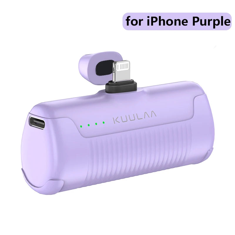 KUULAA Mini Power Bank 4500mAh - Multi