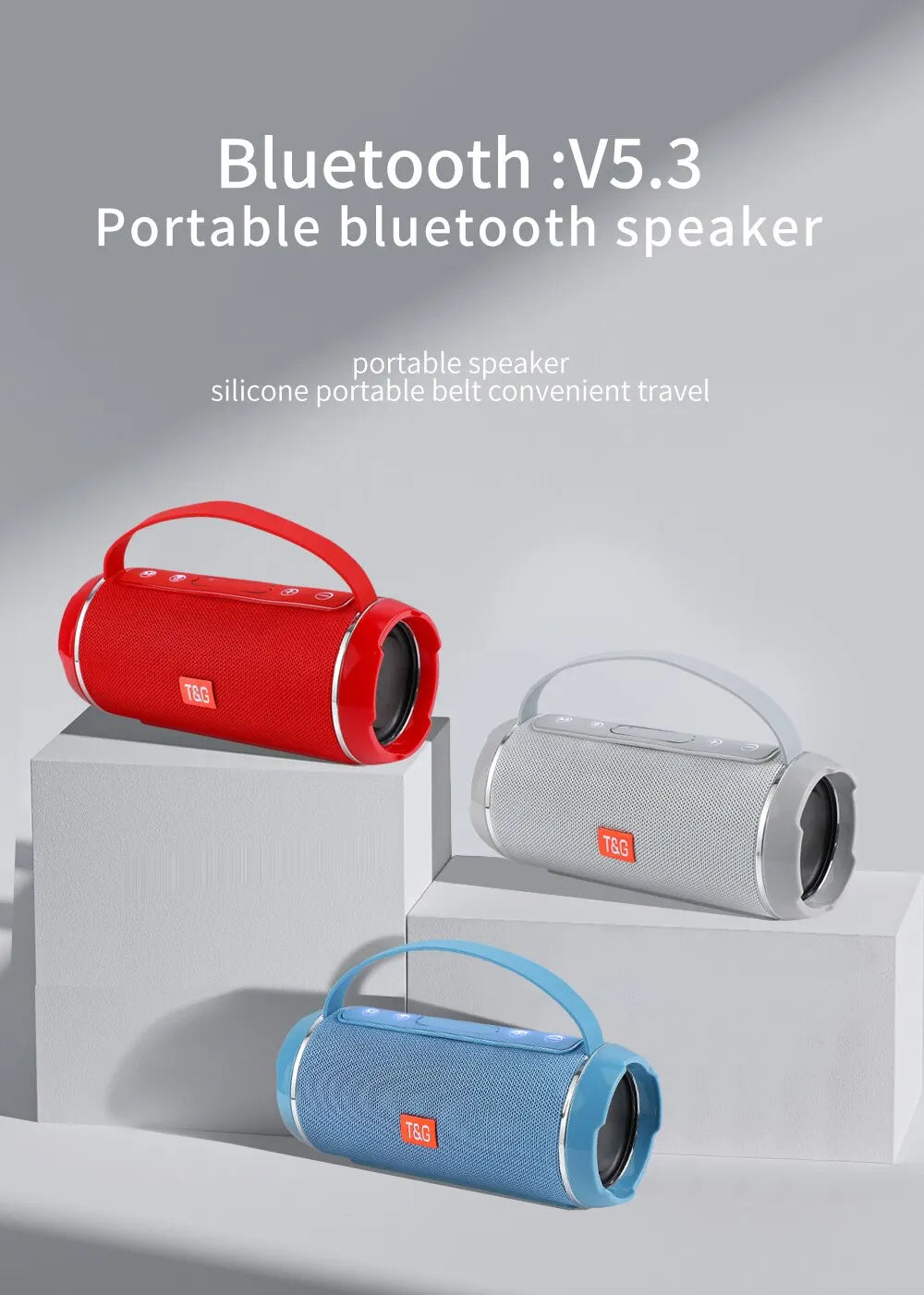 Waterproof Bluetooth Speaker TG116c Wireless